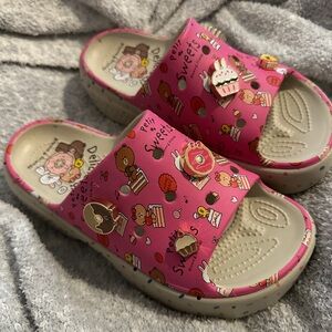 Brown and Friends Clog Crocs